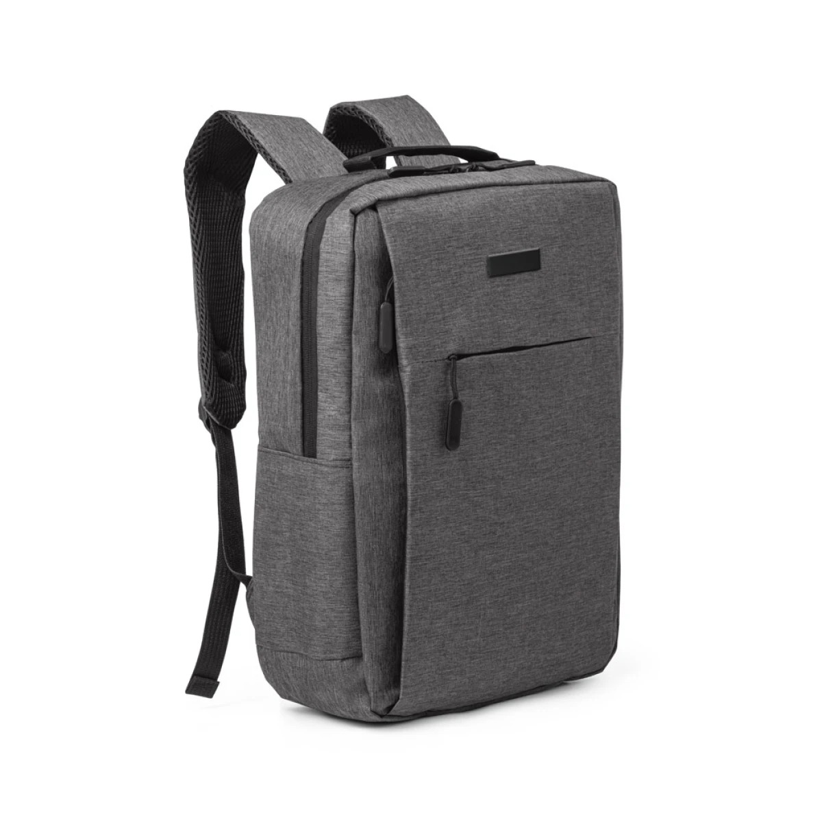 Mochila cinza para notebook